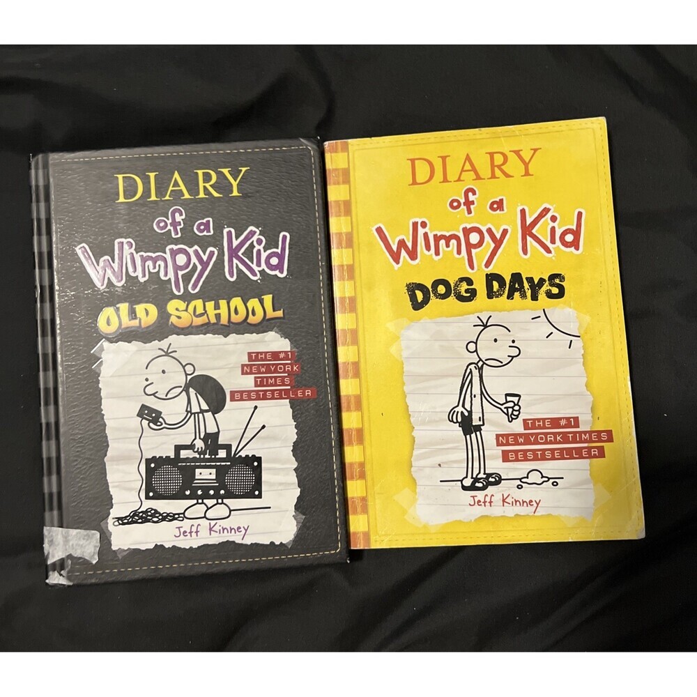 Diary of a Wimpy Kid # 10: Old School - Hardcover Dog Days paperback